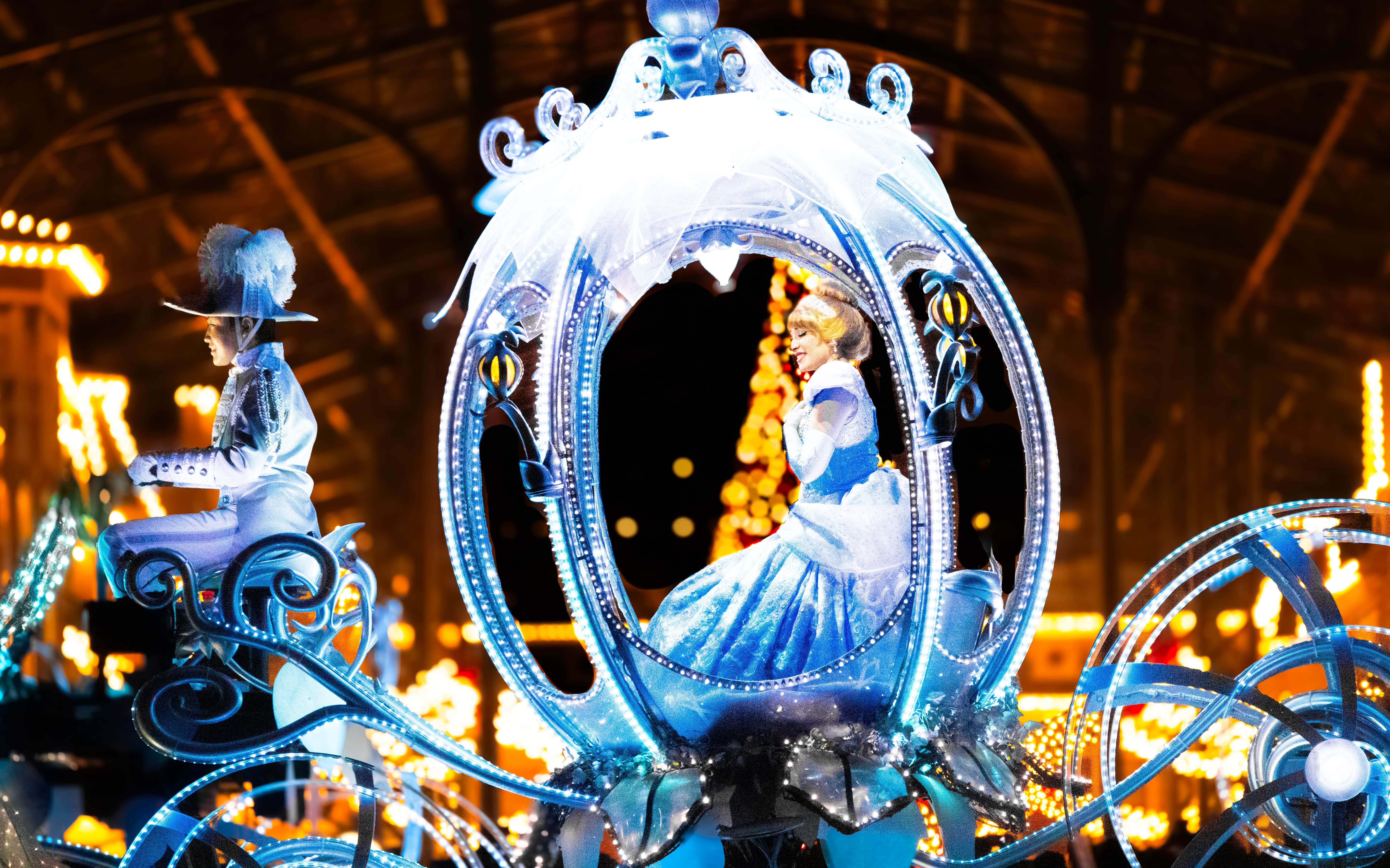 クリスマスツリーとシンデレラ